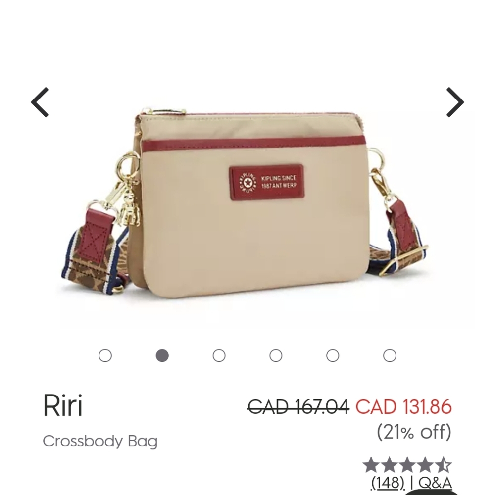 Kipling Riri Crossbody Bag - Picture 10 of 10